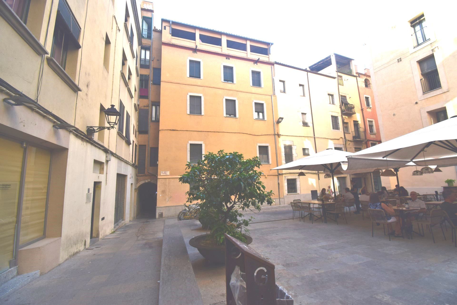Vista exterior de Pis de lloguer en Girona Capital amb Calefacció, Moblat i Balcó