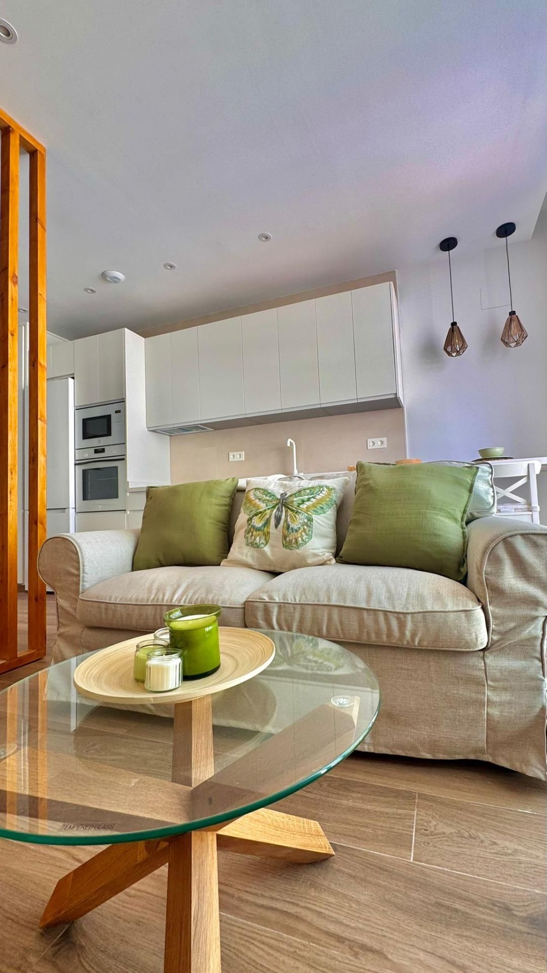 Sala de estar de Piso en venta en Málaga Capital con Aire acondicionado, Terraza y Trastero