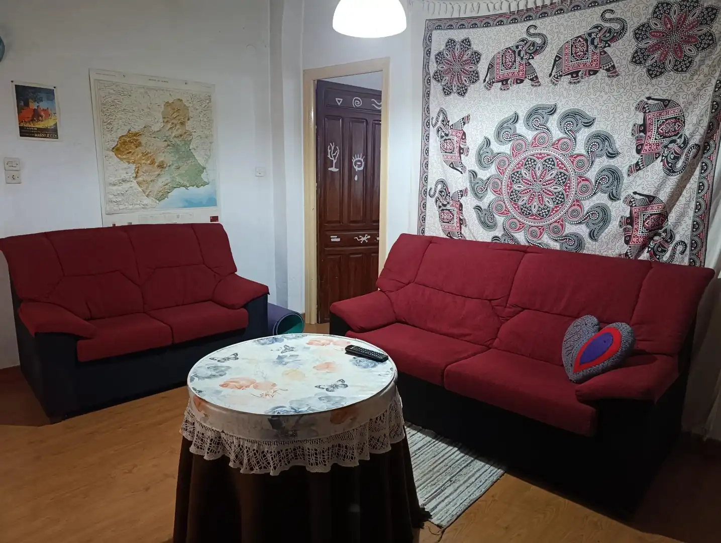 Sala de estar de Apartamento de alquiler en Bullas, Murcia