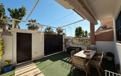 Terrace of Single-family semi-detached for sale in Los Alcázares  with Air Conditioner, Private garden and Terrace
