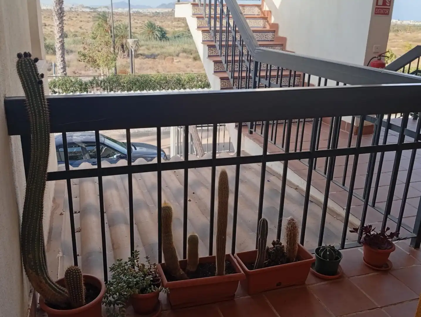 Balcony of Apartments for sale in Vera  with Air Conditioner, Private garden and Terrace