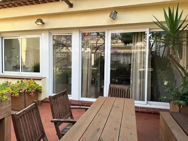 Terraza de Casa o chalet de alquiler en Barcelona con Aire acondicionado, Calefacción y Jardín privado