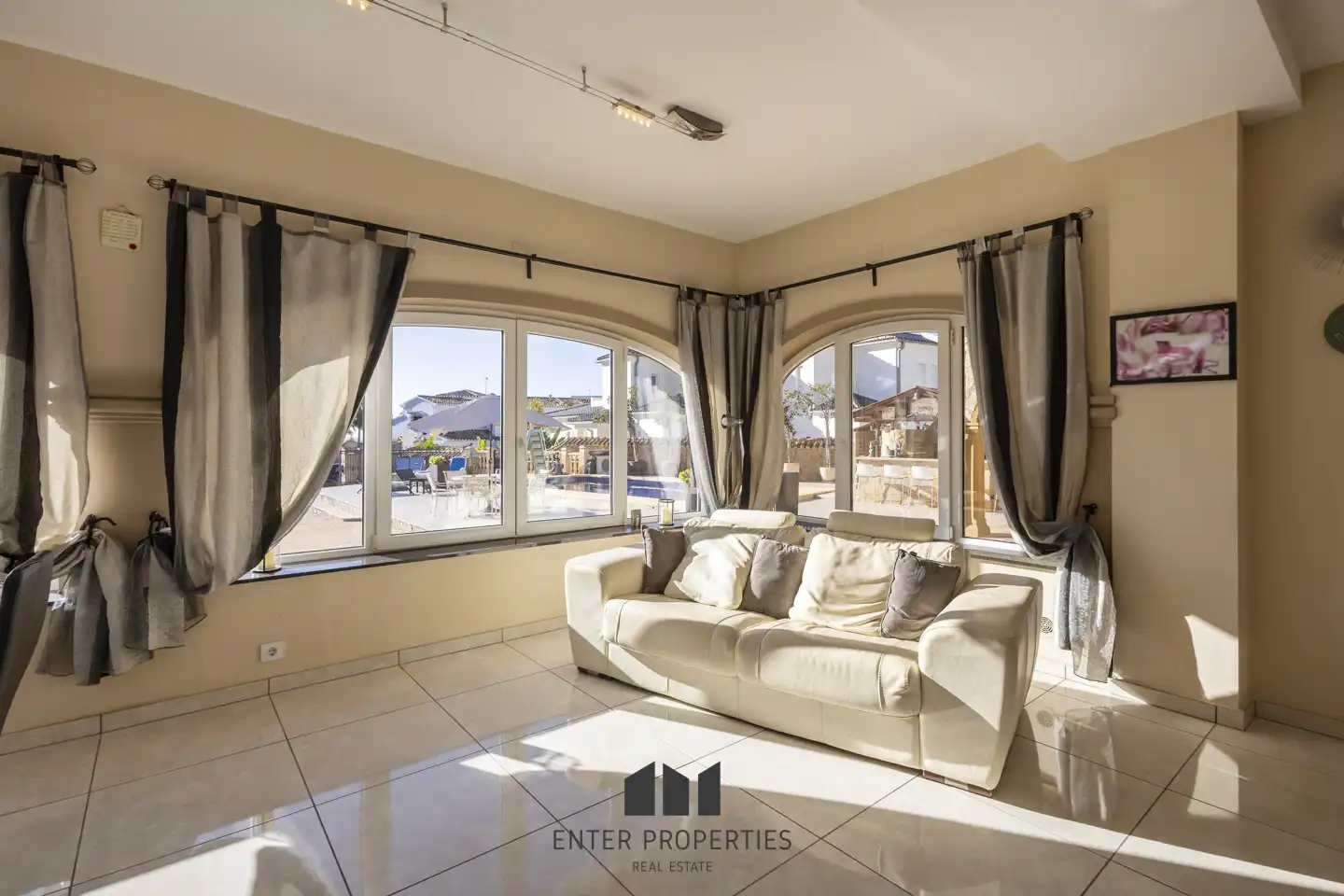 Sala de estar de Piso en venta en Moraira con Aire acondicionado, Calefacción y Piscina
