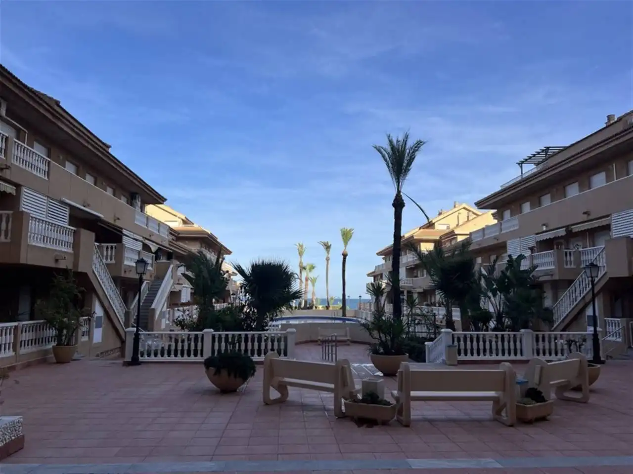 Exterior view of Attic for sale in La Manga del Mar Menor  with Air Conditioner, Terrace and Furnished
