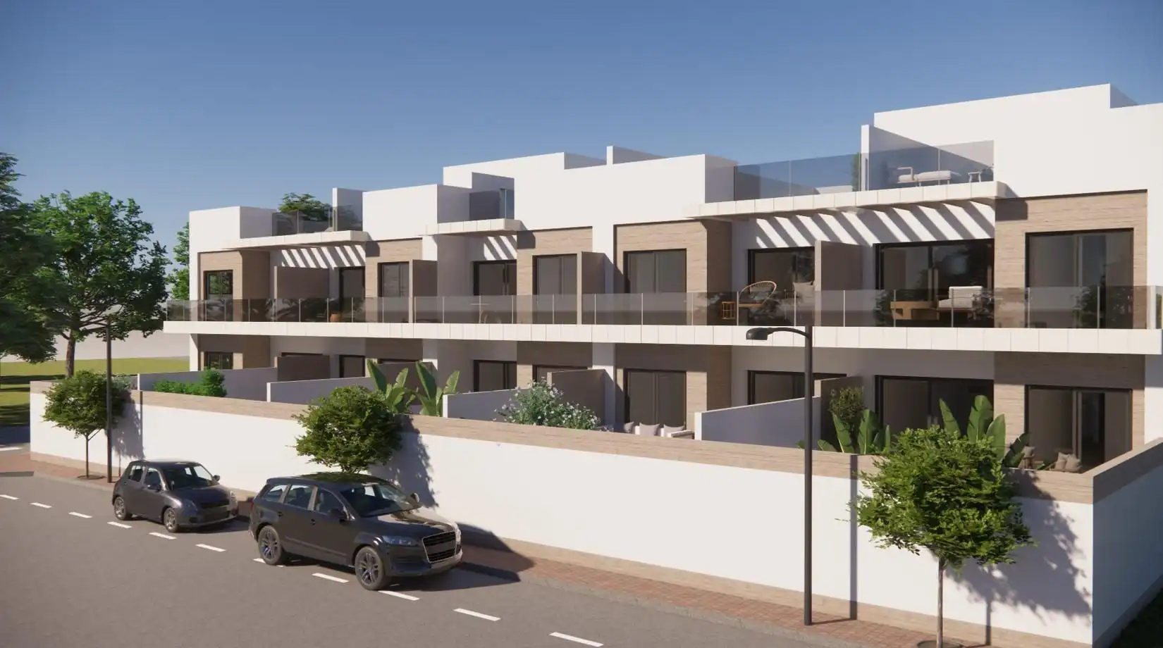 Vista exterior de Àtic en venda en Rojales amb Calefacció, Terrassa i Jacuzzi