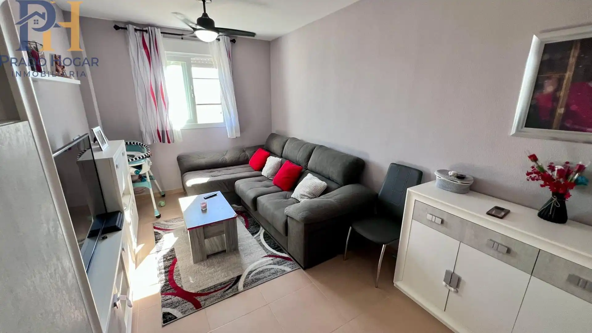 Living room of Flat for sale in El Casar de Escalona  with Heating, Balcony and Community pool