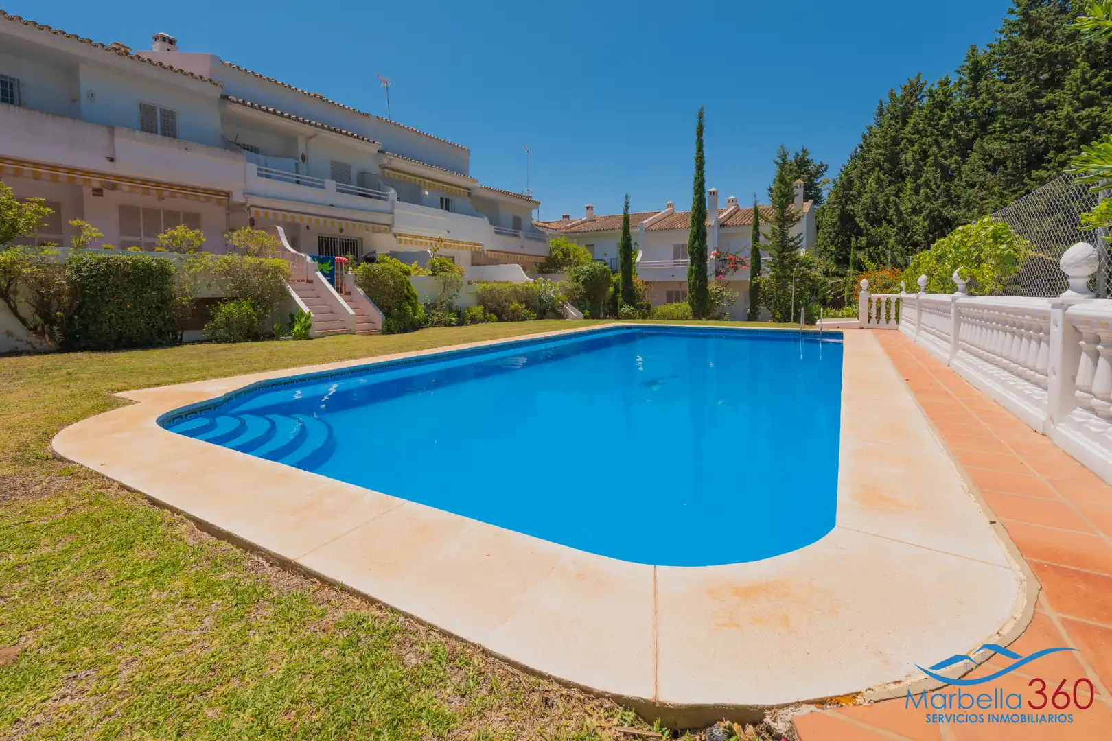 Jardí de Casa adosada en venda en Marbella amb Aire condicionat, Calefacció i Terrassa