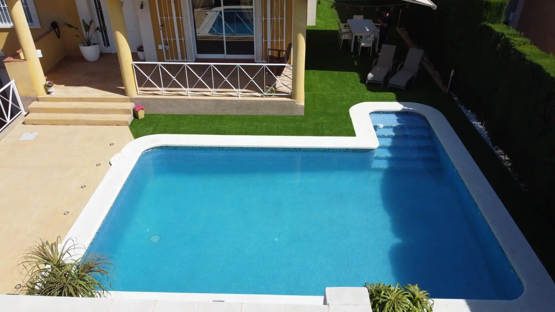 Swimming pool of Houses for sale in Molina de Segura  with Air Conditioner, Heating and Terrace