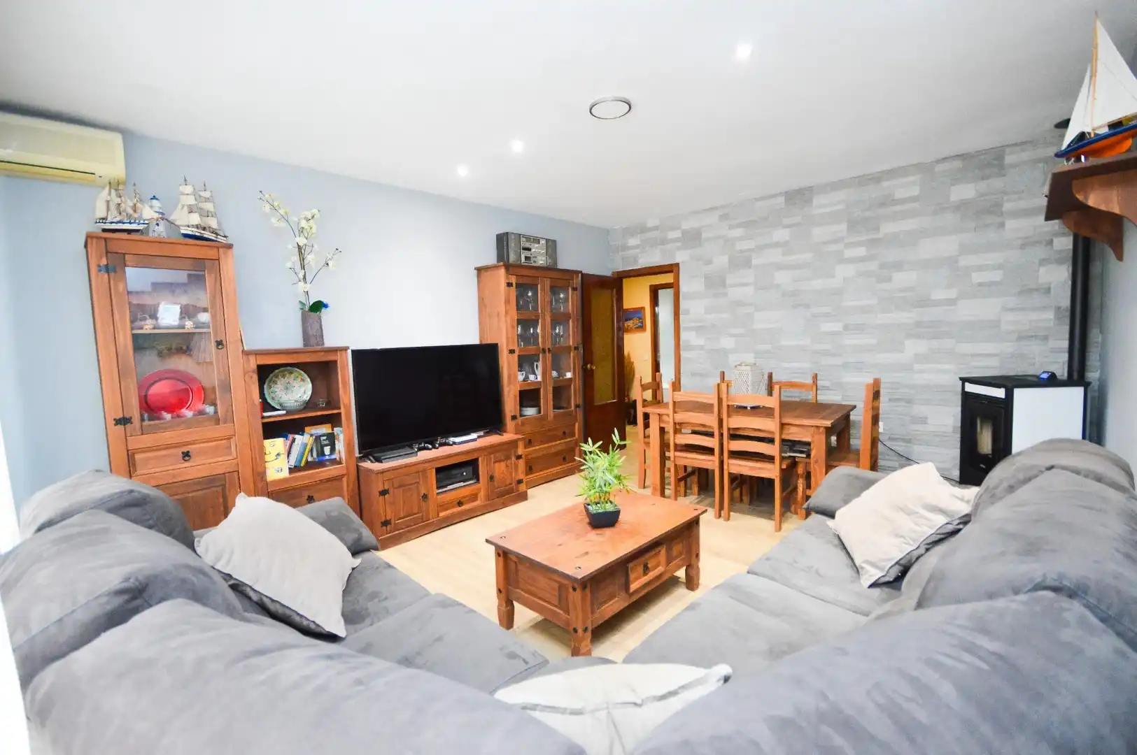 Living room of Houses for sale in Canjáyar  with Air Conditioner, Private garden and Terrace