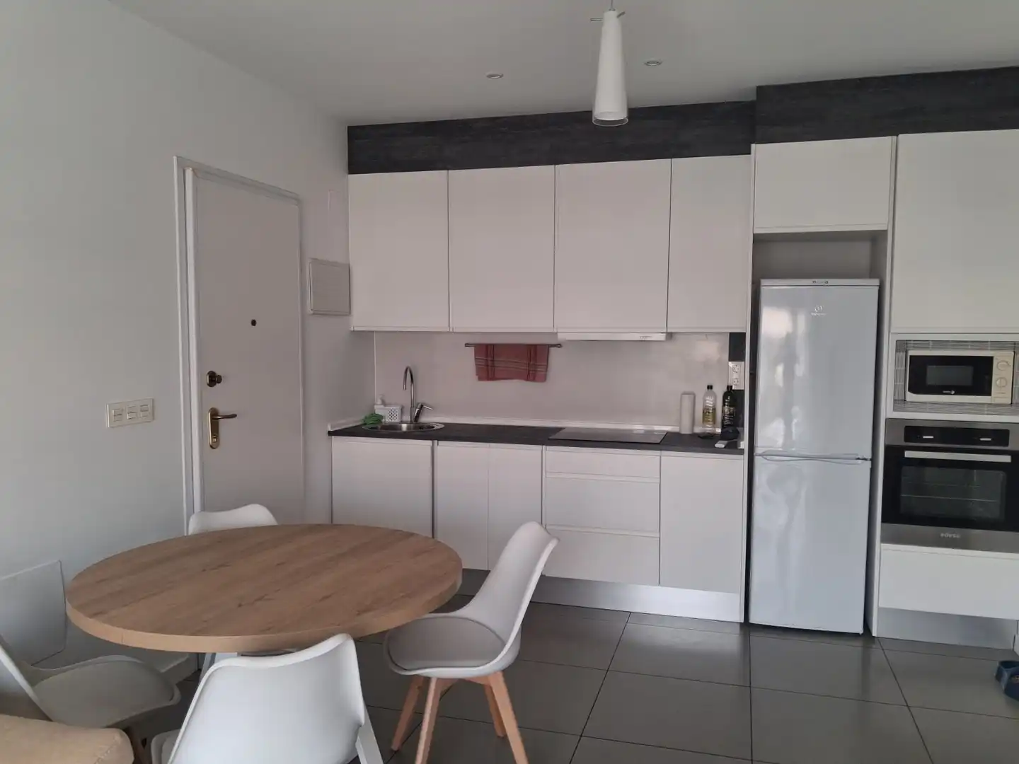 Kitchen of Attic for rent in Pilar de la Horadada  with Air Conditioner, Terrace and Furnished