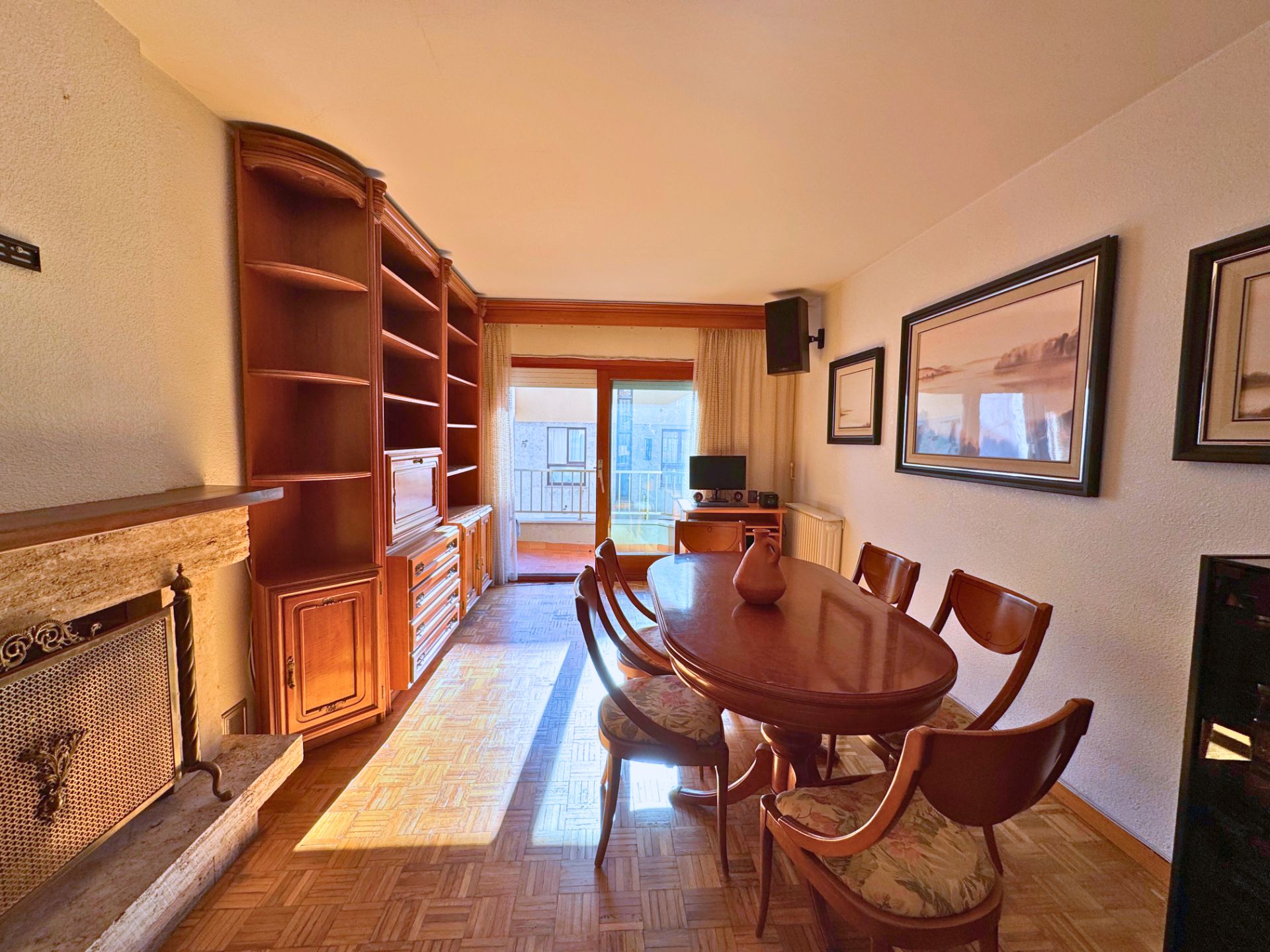 Dining room of Flat for sale in Palamós  with Heating, Terrace and Furnished