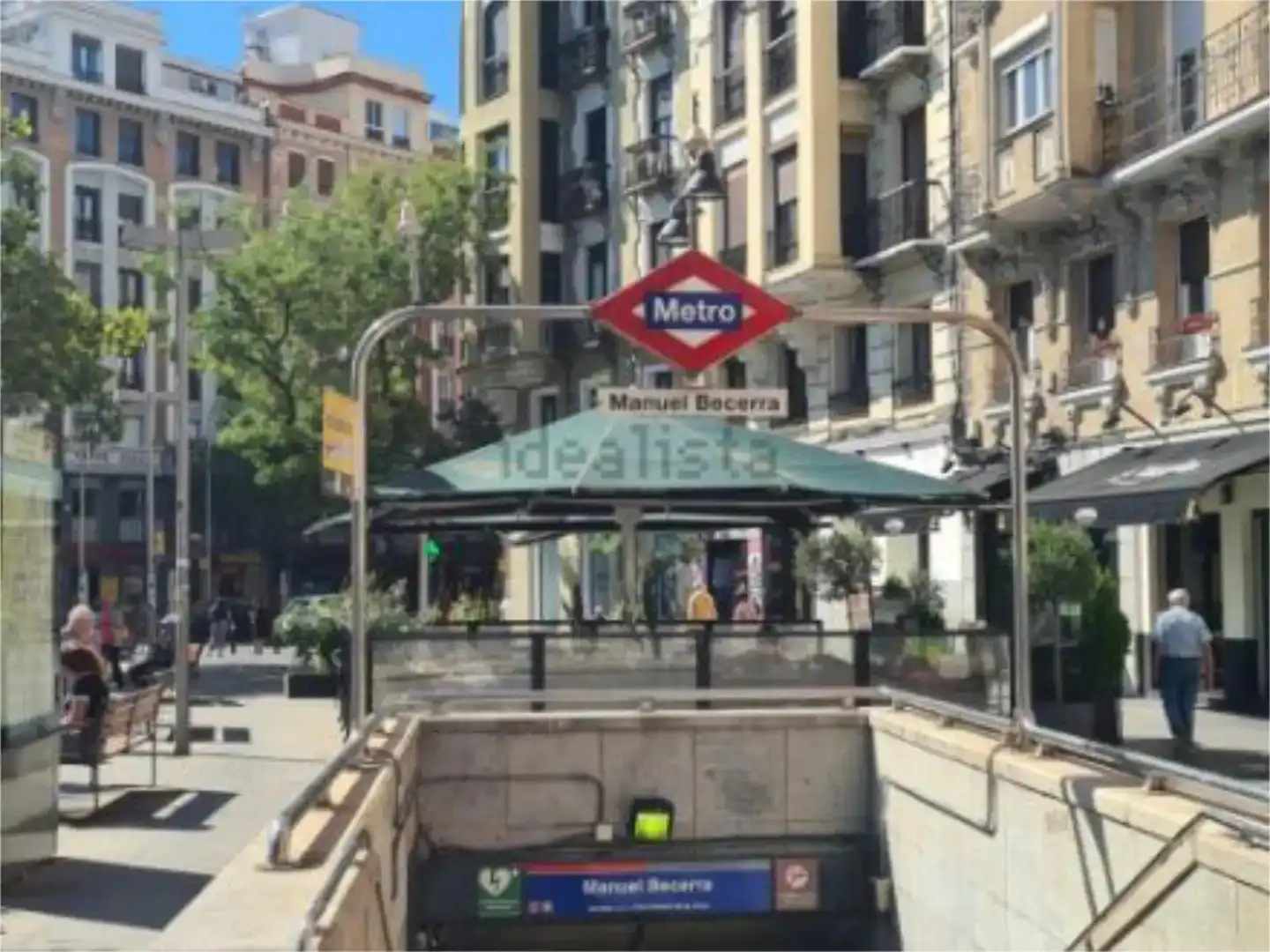 Exterior view of Garage for rent in Madrid