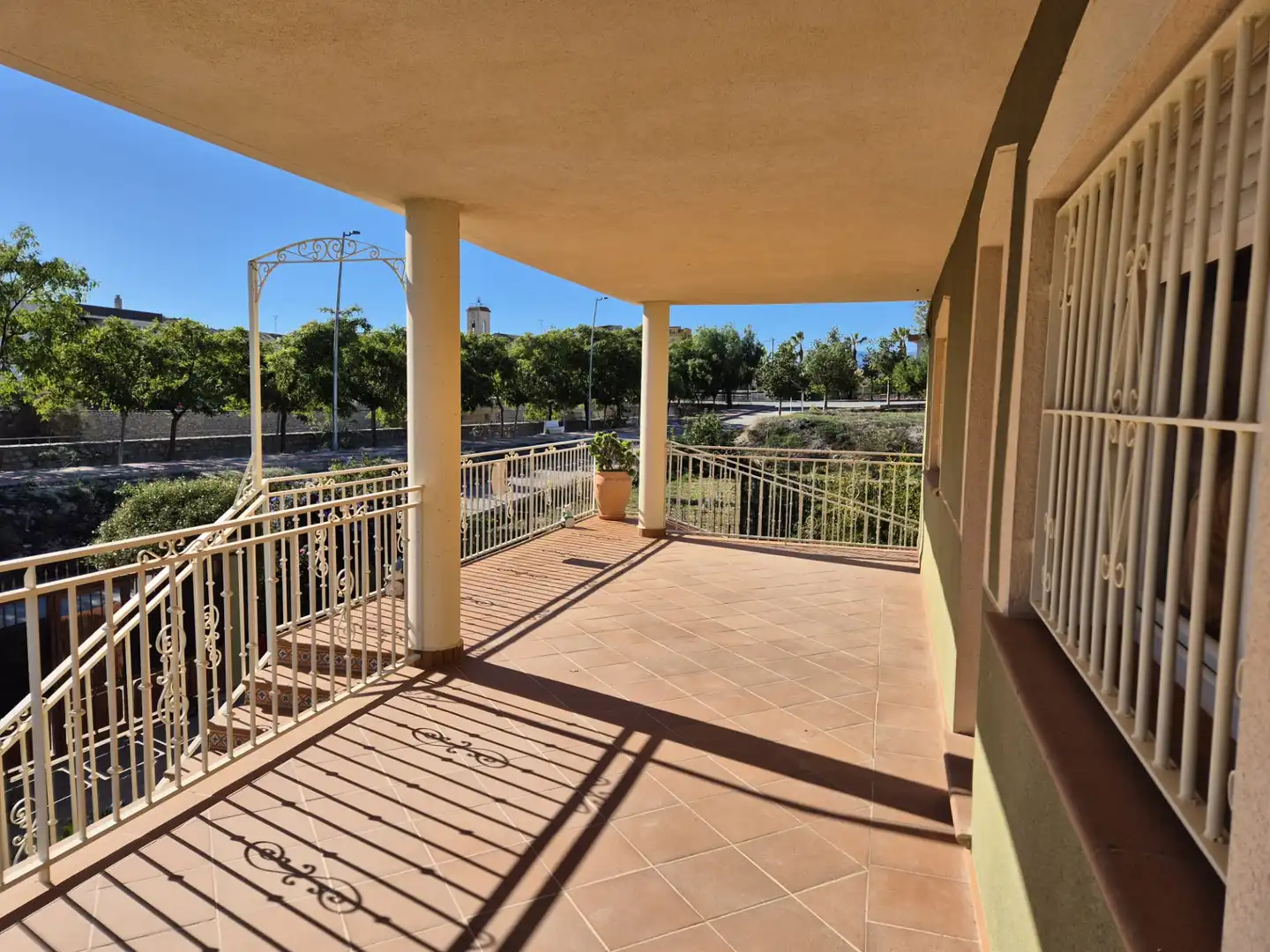 Terrassa de Casa o xalet en venda en Albudeite amb Jardí privat, Terrassa i Moblat