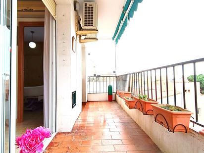 Balcony of Flat for sale in Mataró  with Air Conditioner, Heating and Terrace