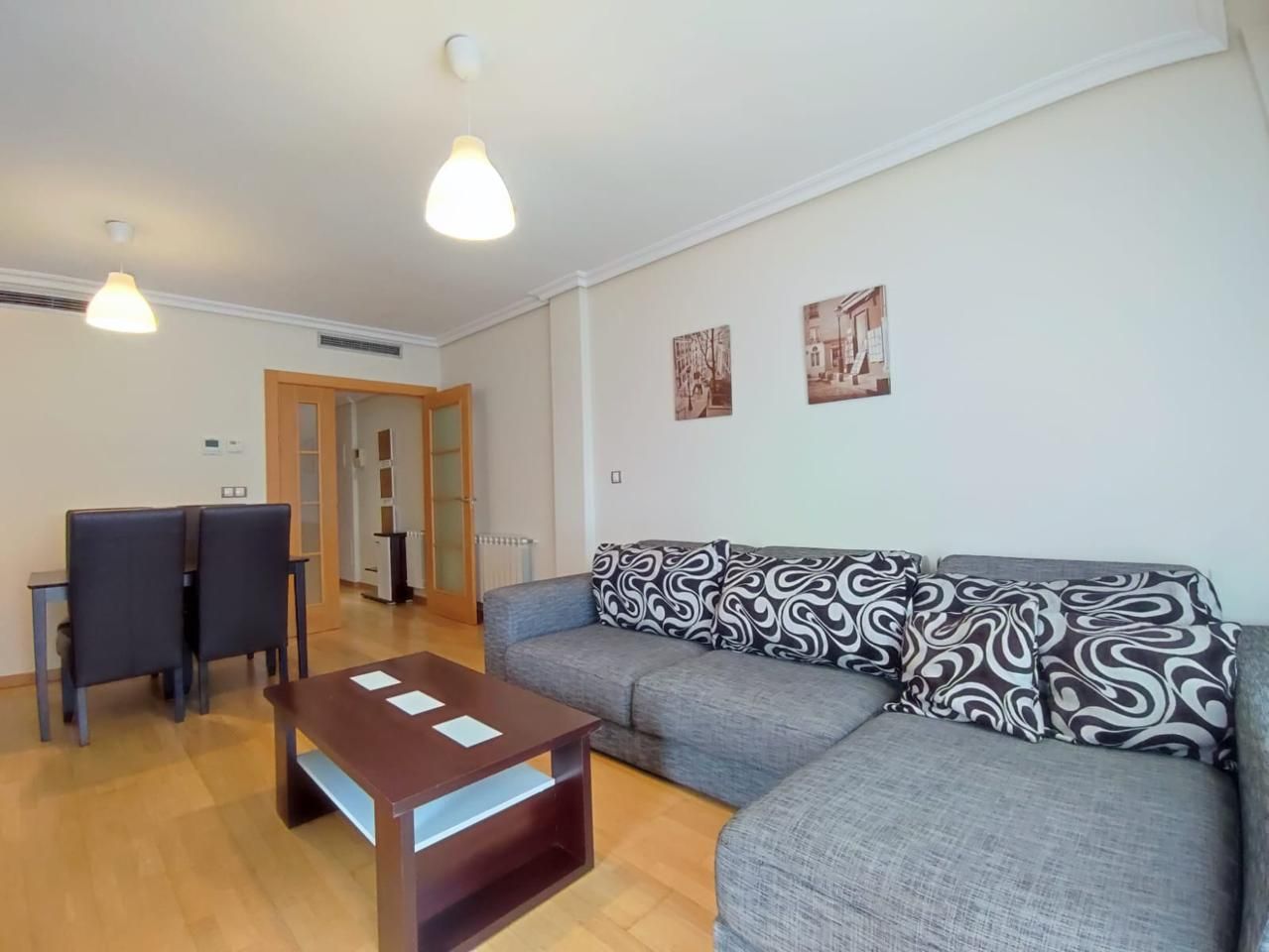 Sala d'estar de Pis de lloguer en  Albacete Capital amb Aire condicionat, Calefacció i Terrassa