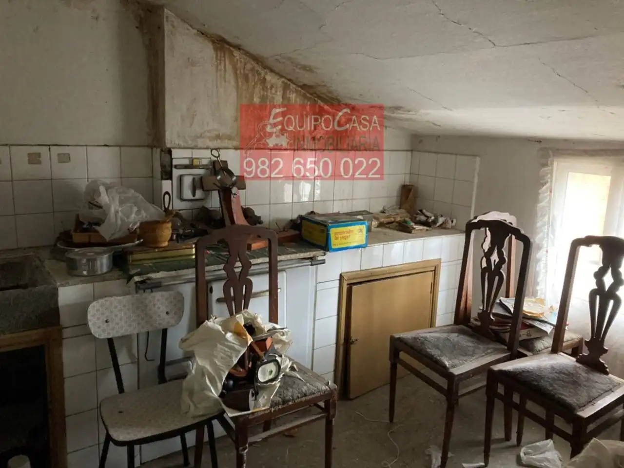 Cocina de Casa adosada en venta en Lugo con Terraza, Amueblado y Alarma