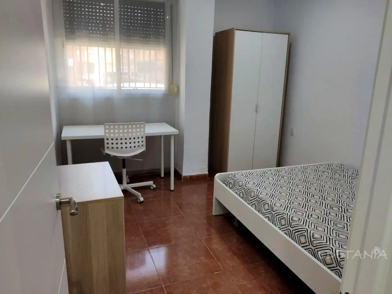 Habitación de Planta baja de alquiler en Moncada con Aire acondicionado, Calefacción y Amueblado