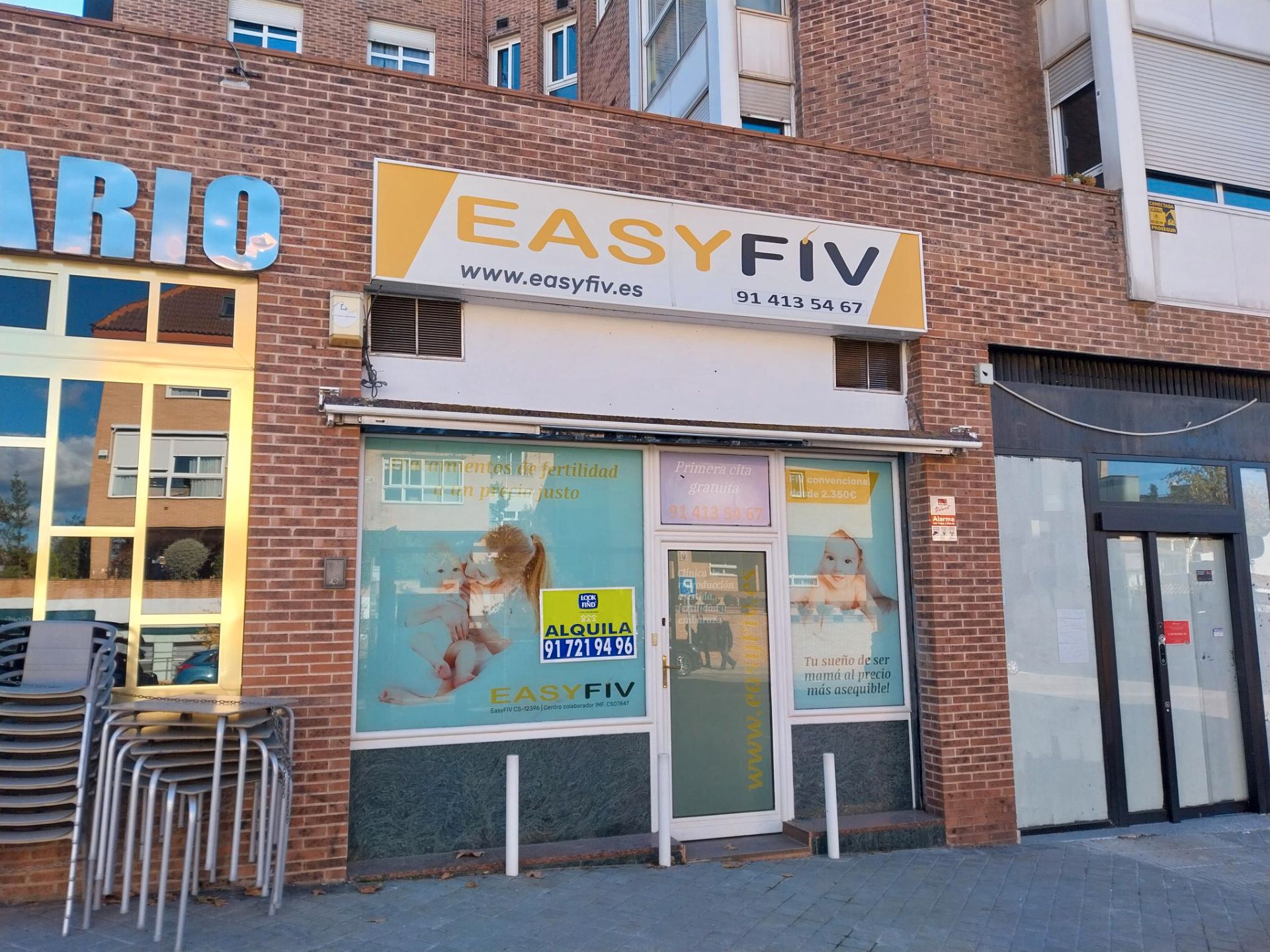 Exterior view of Office to rent in  Madrid Capital  with Air Conditioner, Heating and Storage room