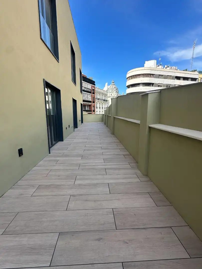 Terrassa de Àtic de lloguer en Valencia amb Aire condicionat, Calefacció i Parquet