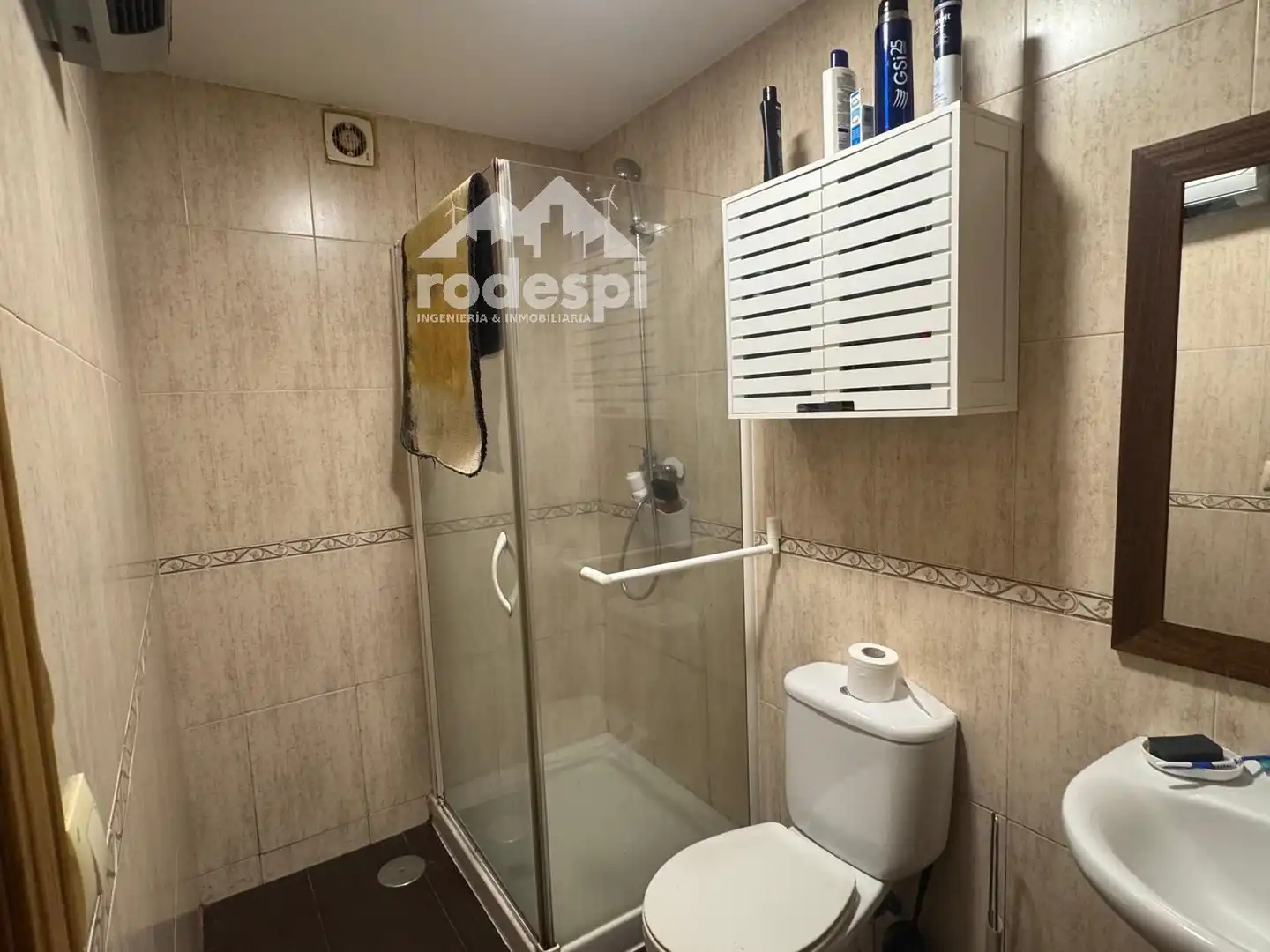 Badezimmer von Wohnung zum Verkauf in Mondariz mit Heizung, Terrasse und Abstellraum