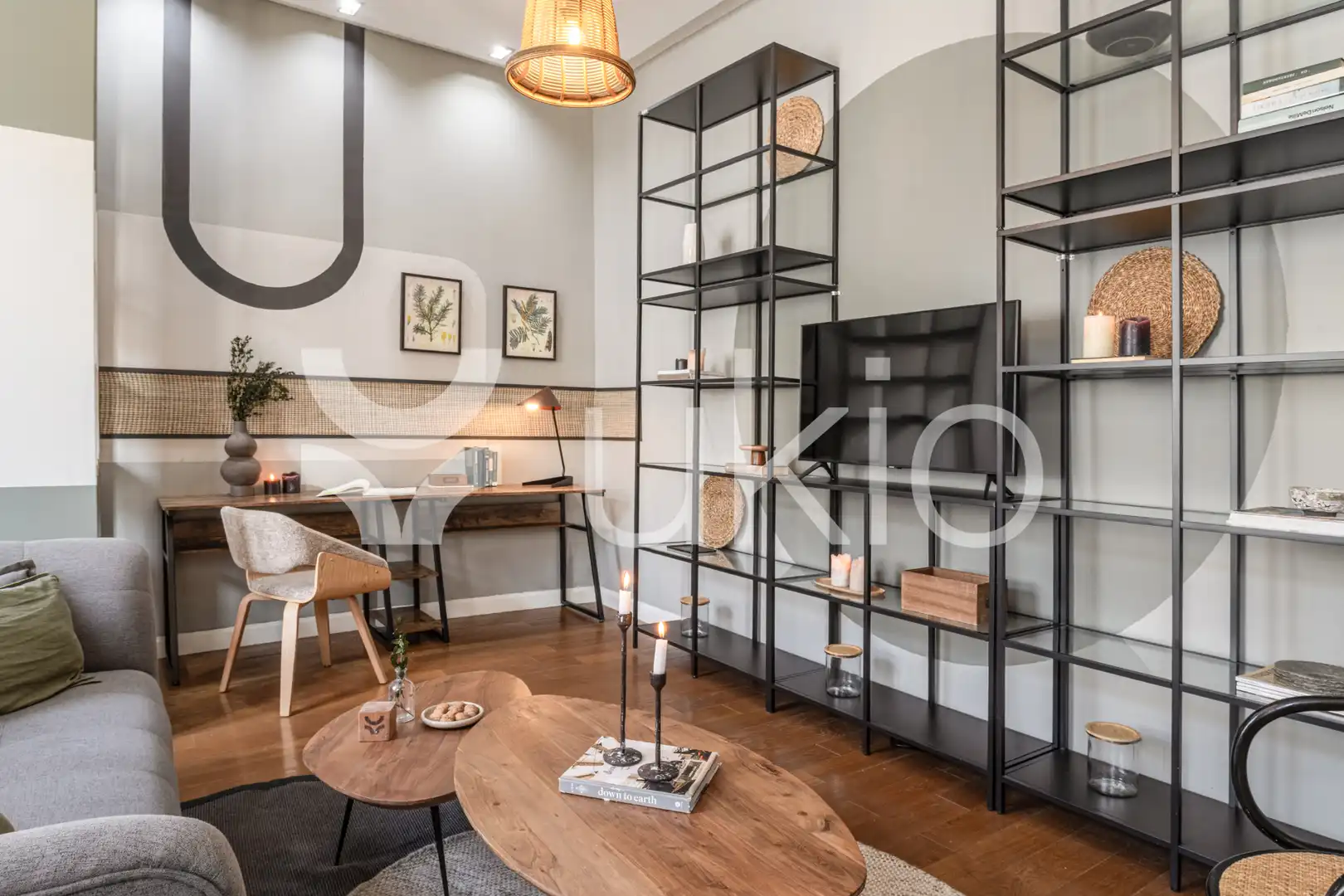 Sala de estar de Apartamento de alquiler en Centro