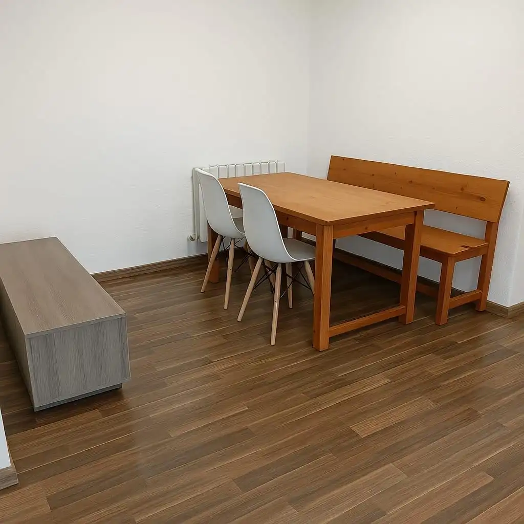 Comedor de Piso de alquiler en Mollet del Vallès con Aire acondicionado, Calefacción y Parquet