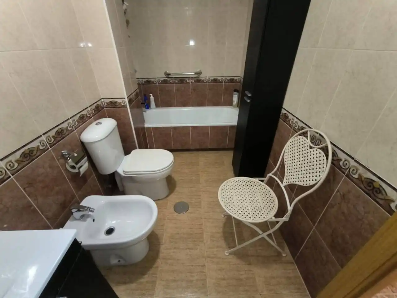 Baño de Piso de alquiler en Albacete con Aire acondicionado, Calefacción y Balcón