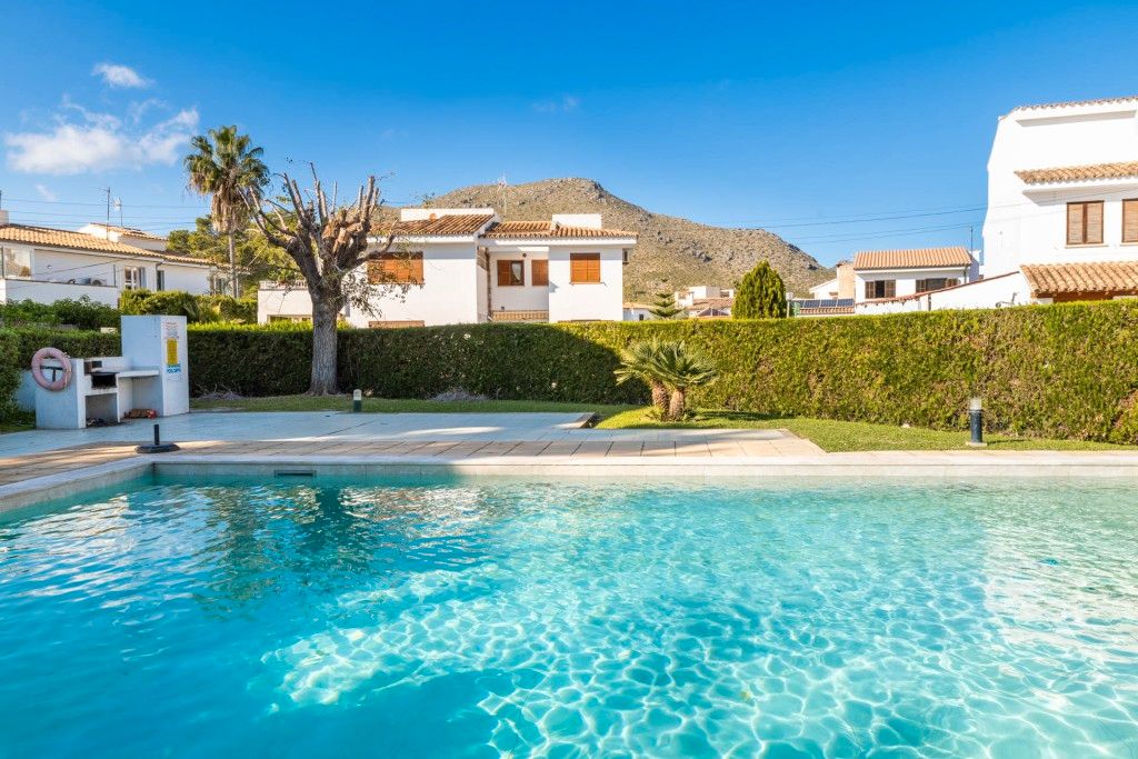 Garten von Wohnungen zum verkauf in Pollença mit Möbliert, Balkon und Gemeinschaftspool