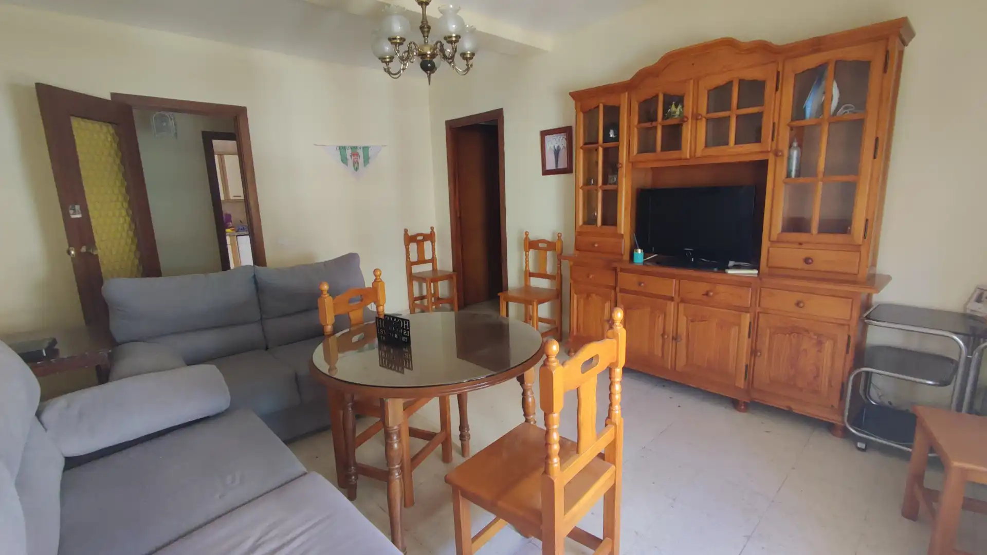 Sala de estar de Piso de alquiler en Córdoba con Aire acondicionado, Calefacción y Amueblado