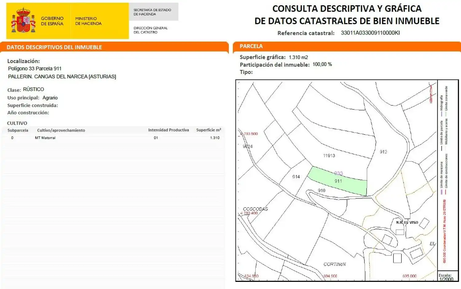 Residencial en venda en Cangas del Narcea
