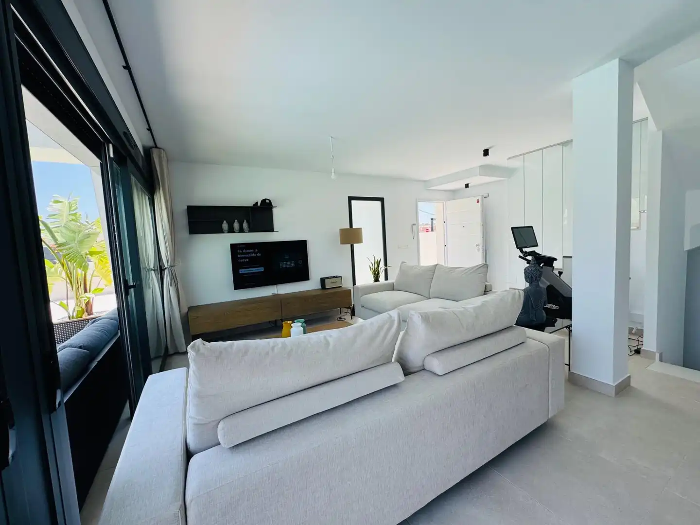 Living room of Houses for rent in Santa Pola  with Air Conditioner, Heating and Private garden