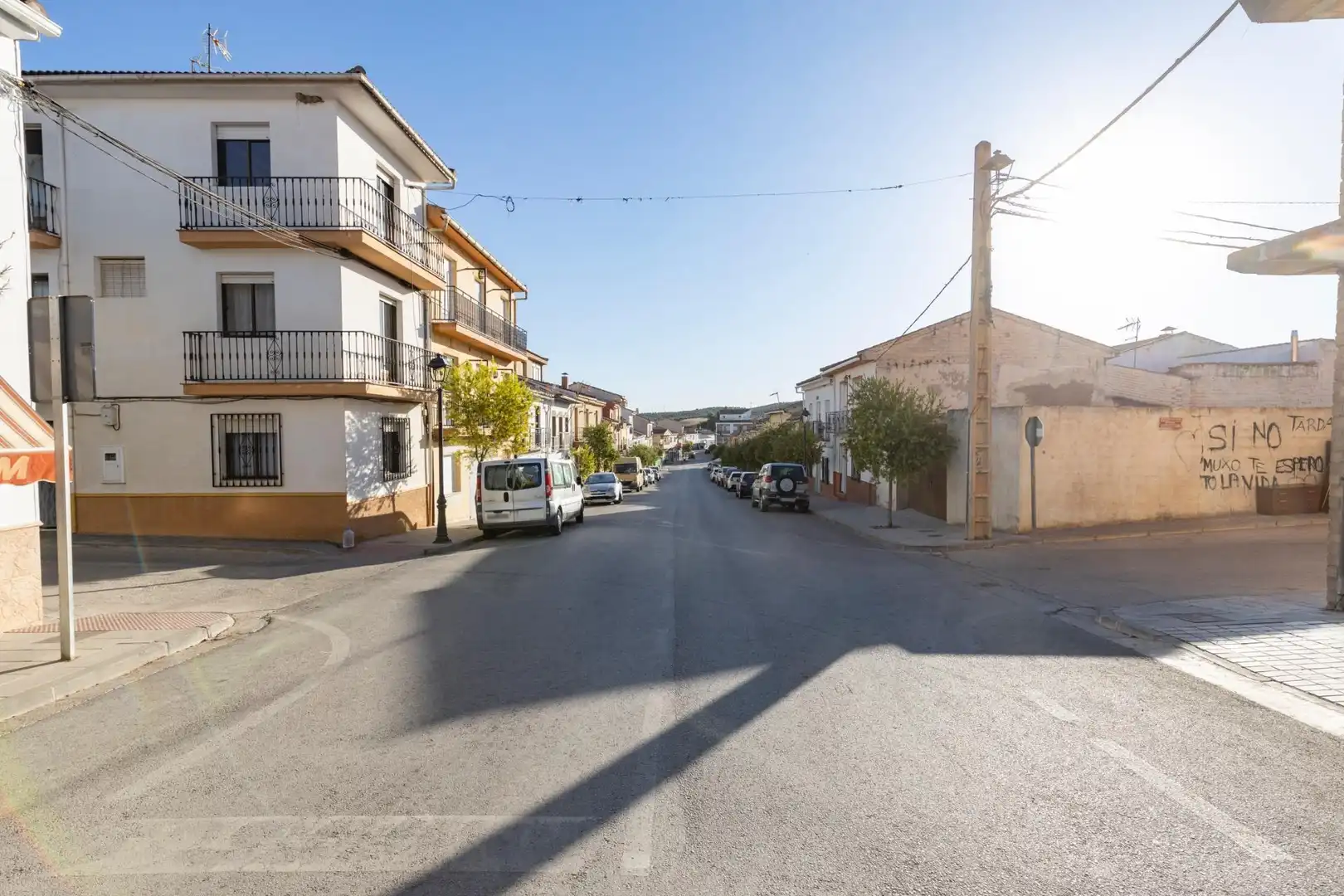 Vista exterior de Casa o xalet en venda en Campotéjar amb Aire condicionat, Calefacció i Moblat