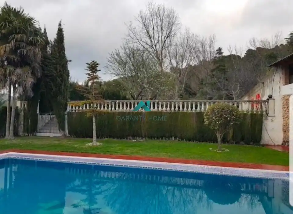 Jardí de Casa o xalet en venda en Los Villares amb Jardí privat, Terrassa i Piscina