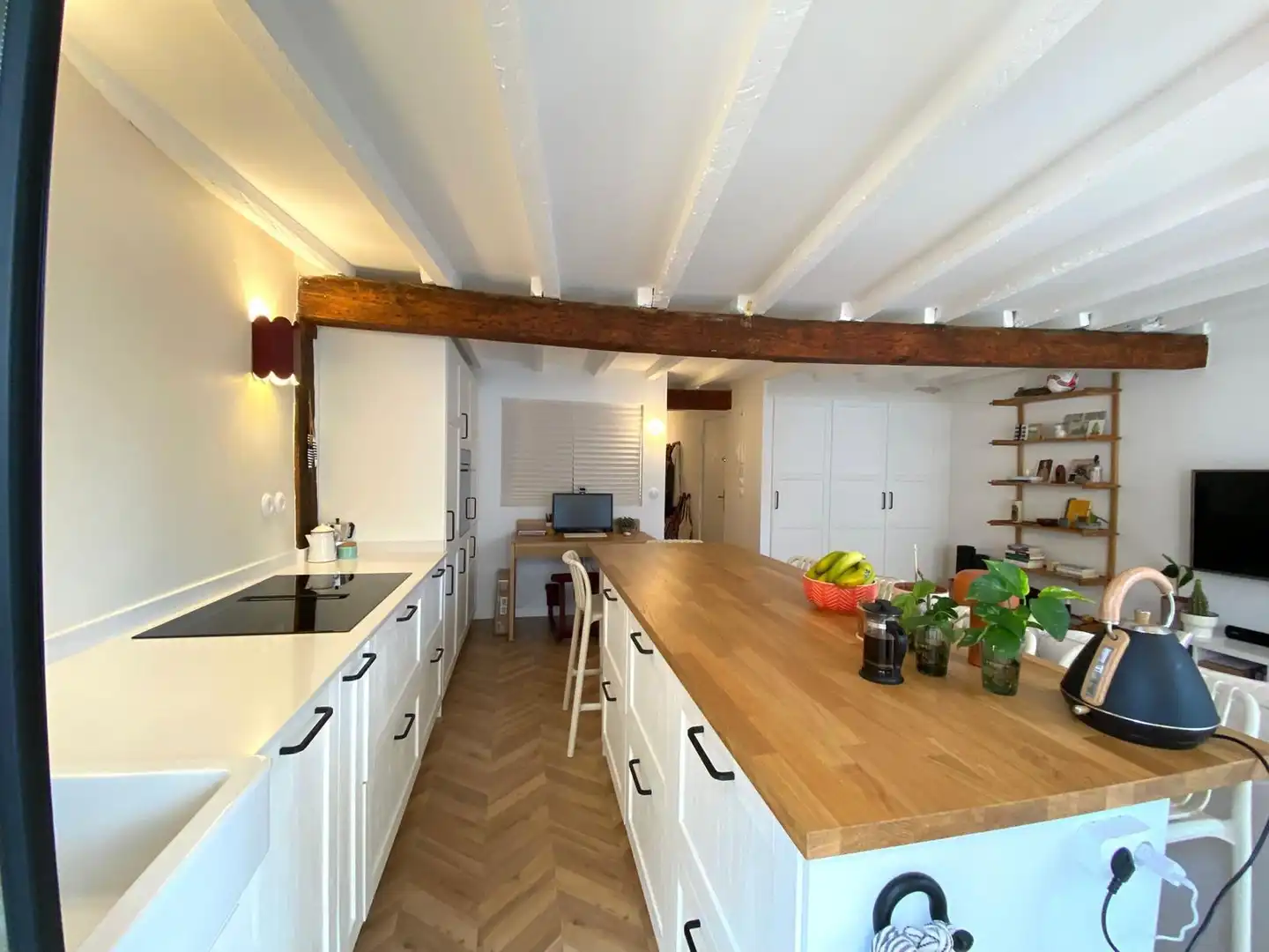 Cocina de Apartamento de alquiler en Castro-Urdiales con Amueblado