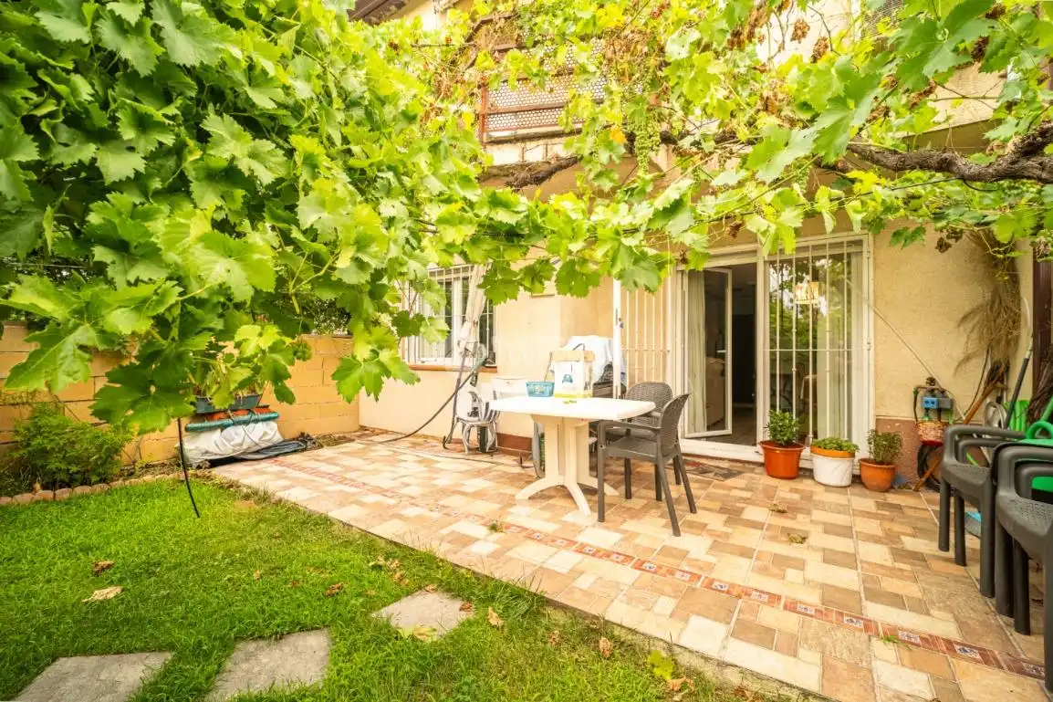 Terraza de Casa adosada en venta en Rivas-Vaciamadrid con Aire acondicionado, Calefacción y Jardín privado