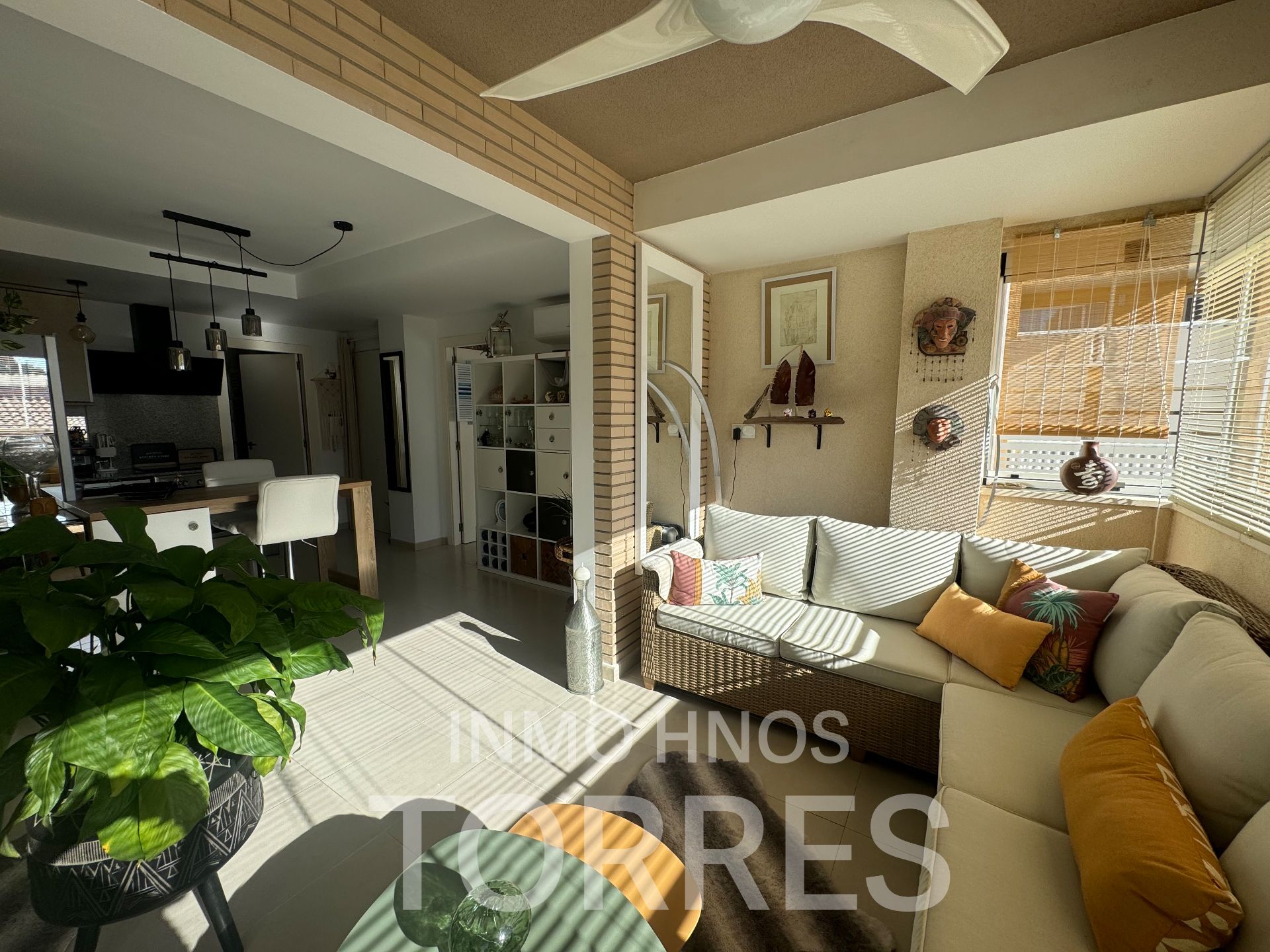 Living room of Apartment for sale in Peñíscola / Peníscola  with Air Conditioner, Terrace and Community pool