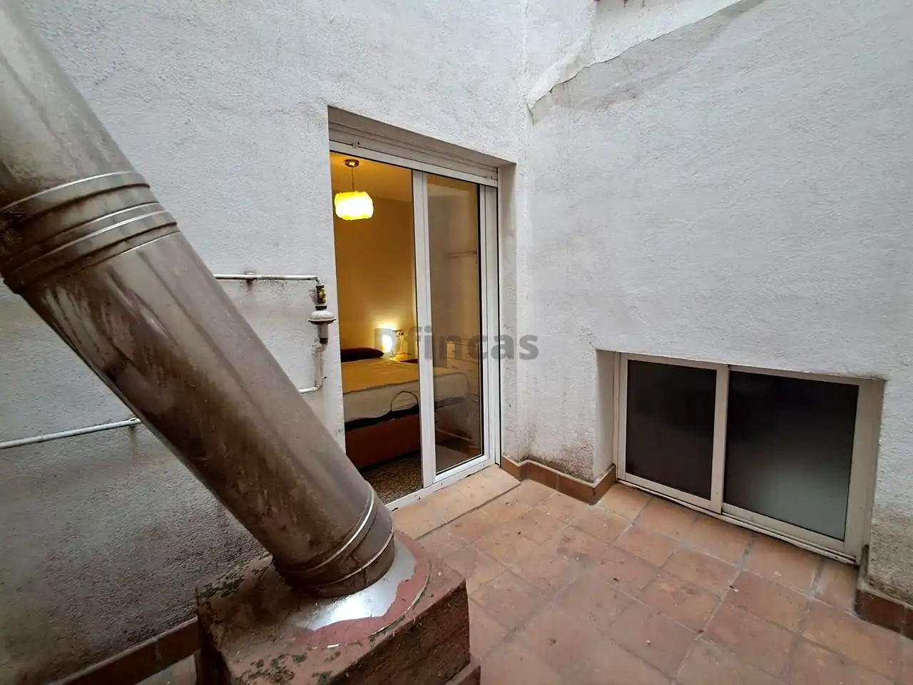 Terraza de Apartamento de alquiler en Teruel con Calefacción, Terraza y Trastero