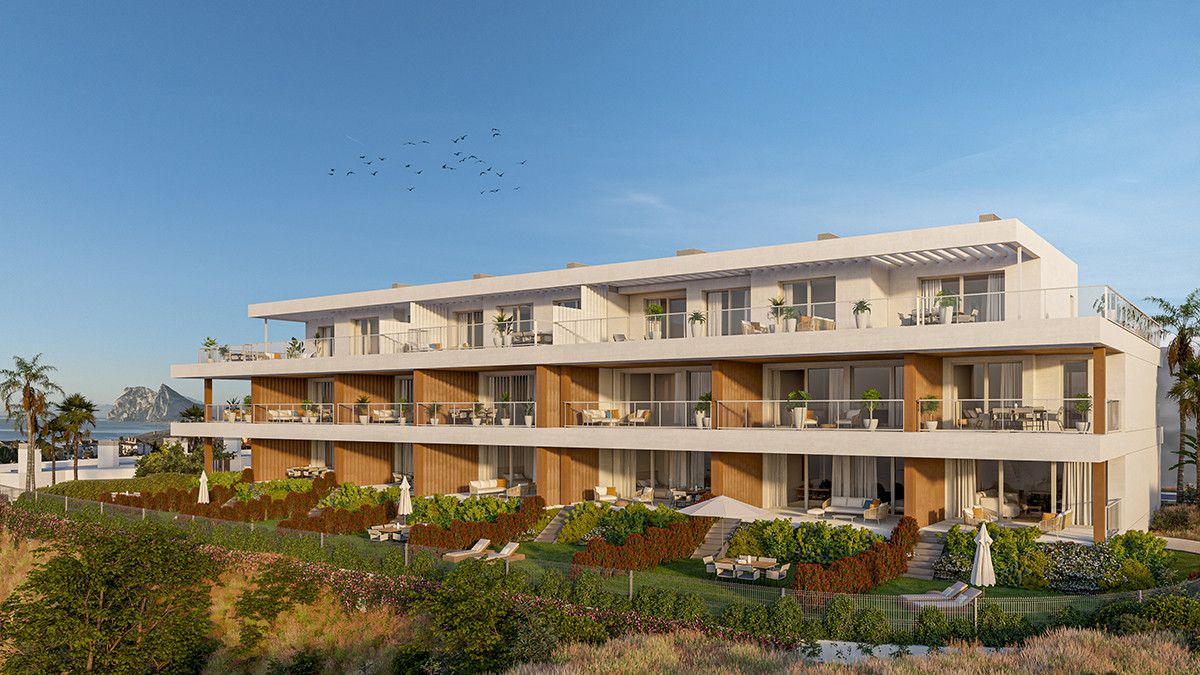 Vista exterior de Apartamento en venta en La Alcaidesa con Aire acondicionado, Jardín privado y Terraza