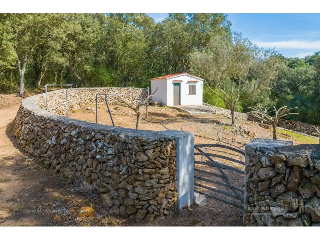 Vista exterior de Finca rústica en venda en Es Mercadal amb Jardí privat i Terrassa