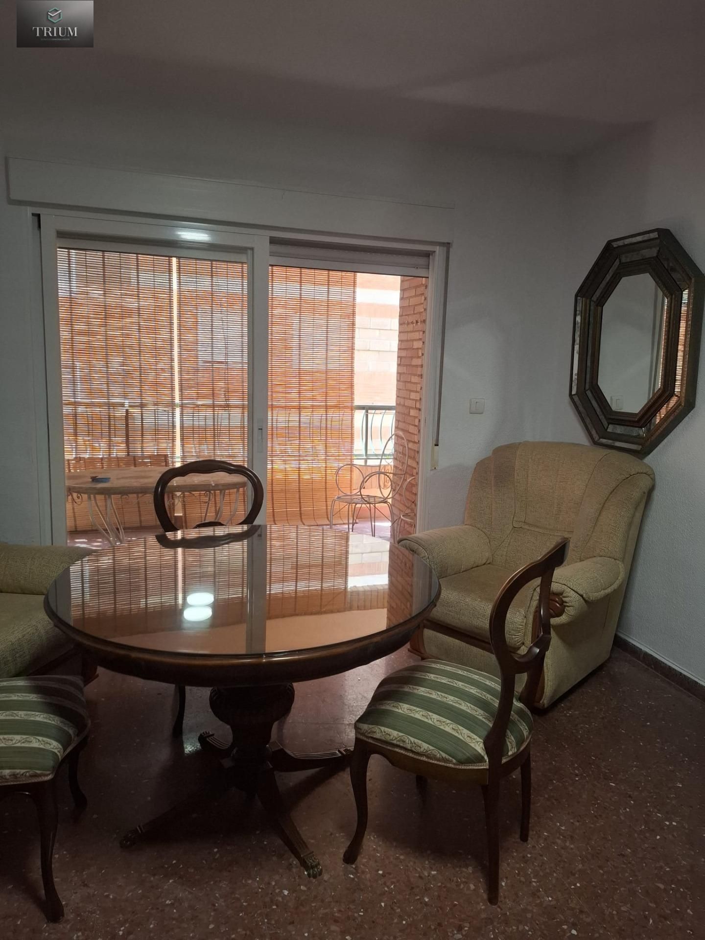 Dining room of Flat to rent in  Granada Capital  with Heating, Terrace and Balcony