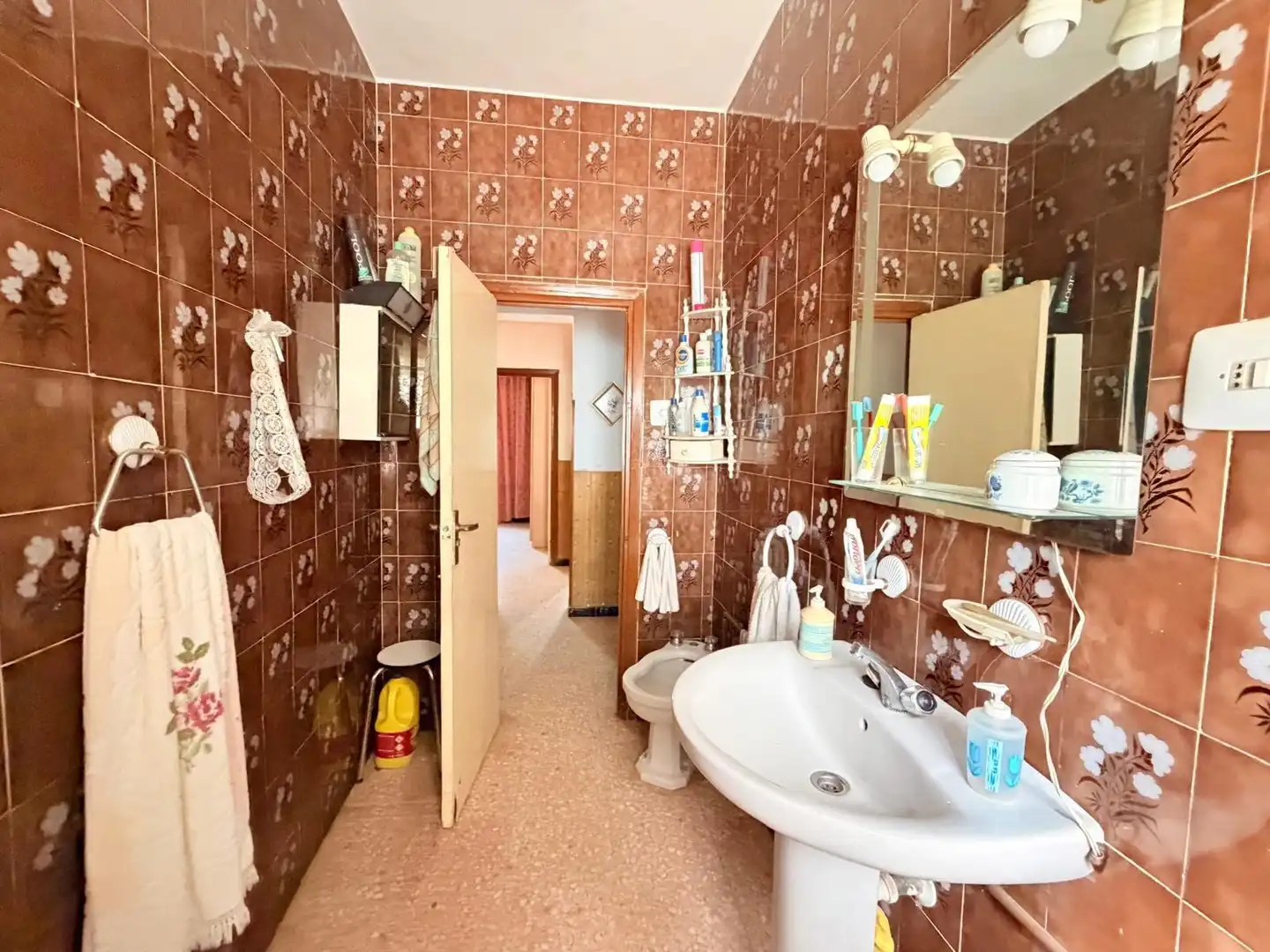 Baño de Casa o chalet en venta en Valverde de Mérida con Jardín privado, Terraza y Trastero