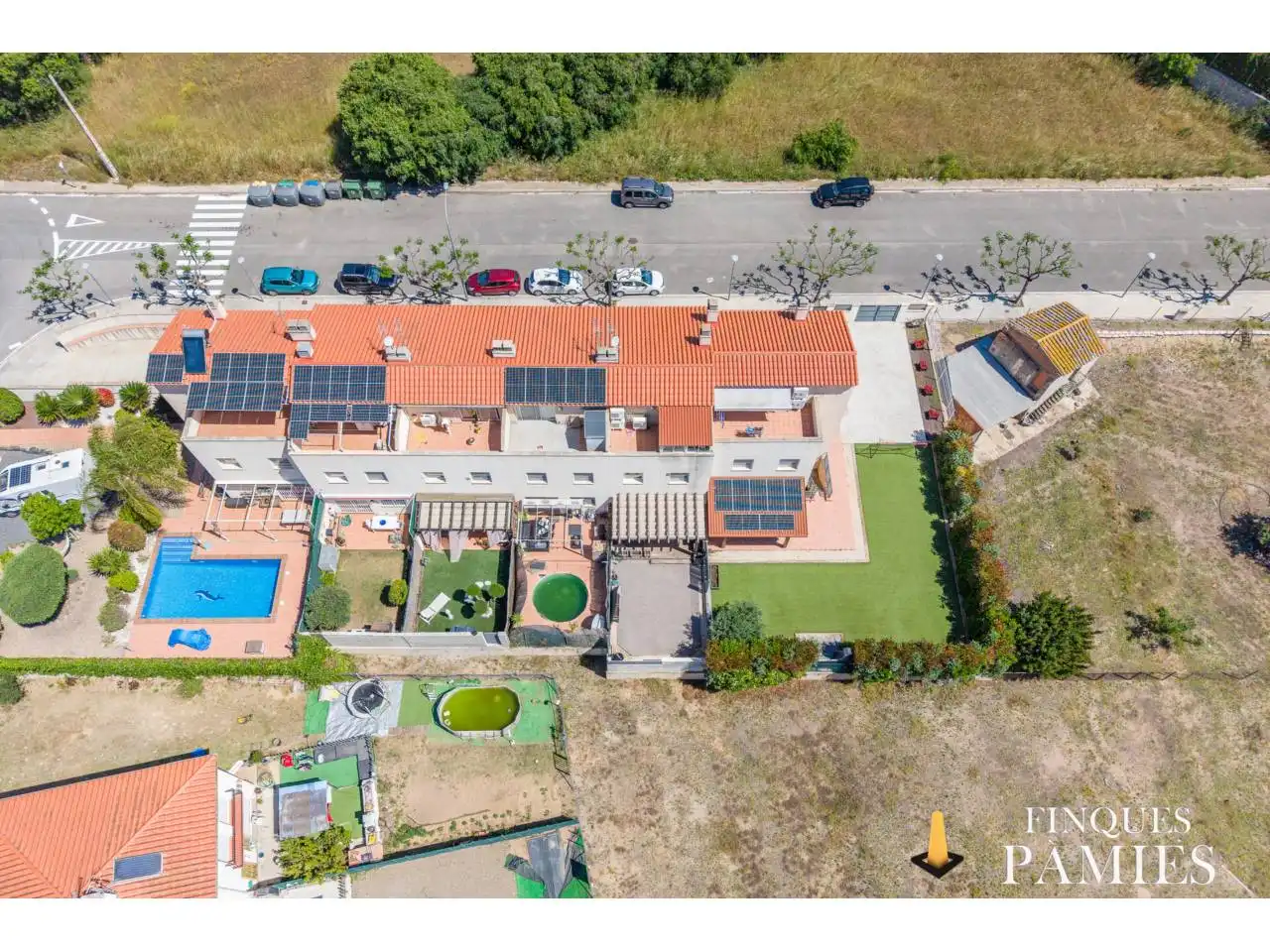 Vista exterior de Casa adosada en venta en Riudoms con Aire acondicionado, Calefacción y Jardín privado