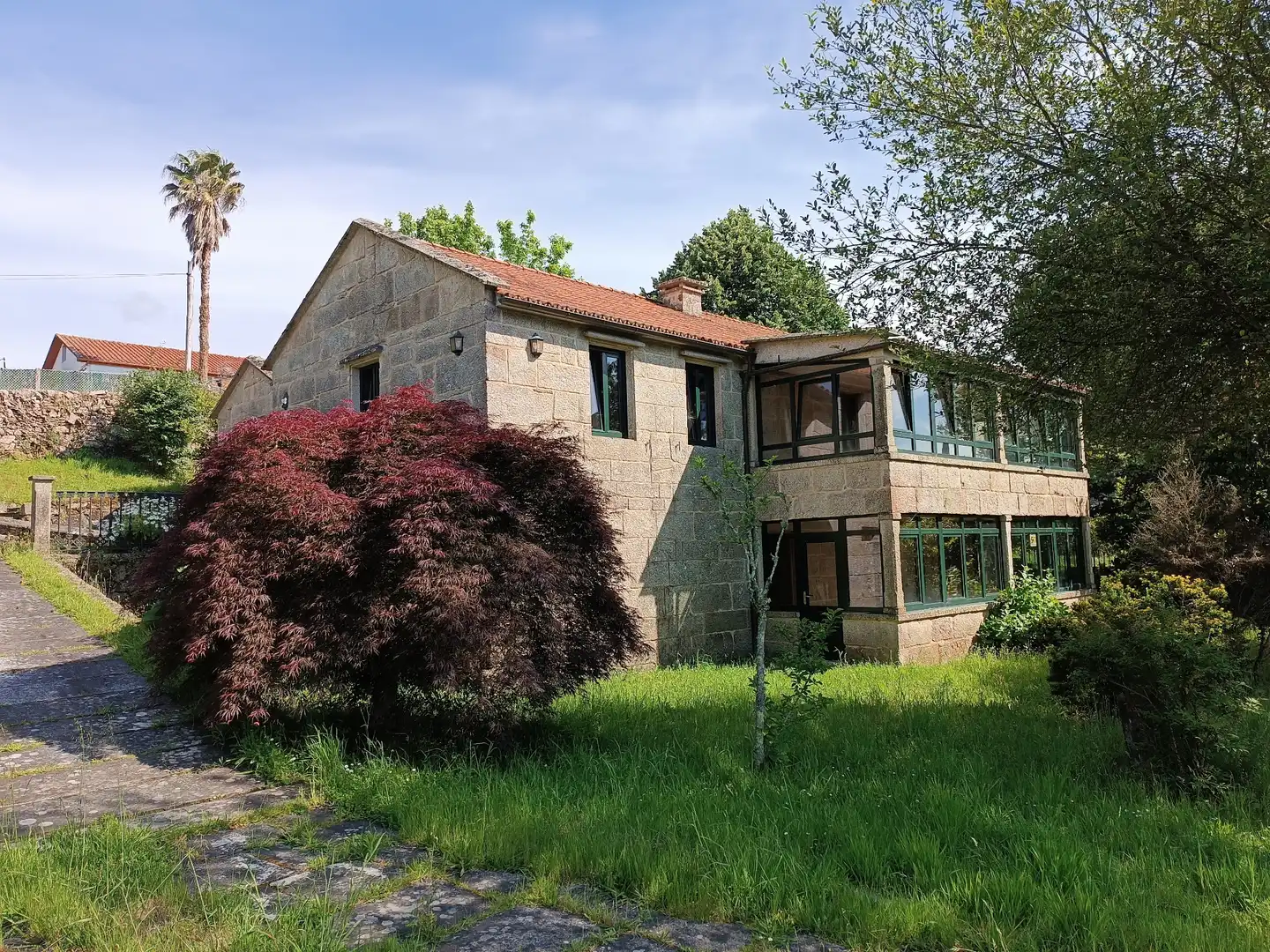 Außenansicht von Haus oder Chalet zum Verkauf in Soutomaior mit Heizung, Privatgarten und Terrasse