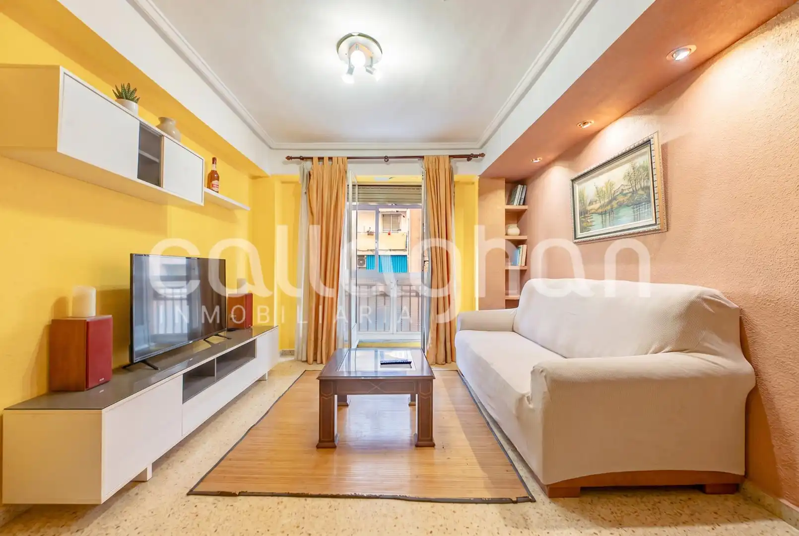 Sala de estar de Piso en venta en Valencia con Balcón