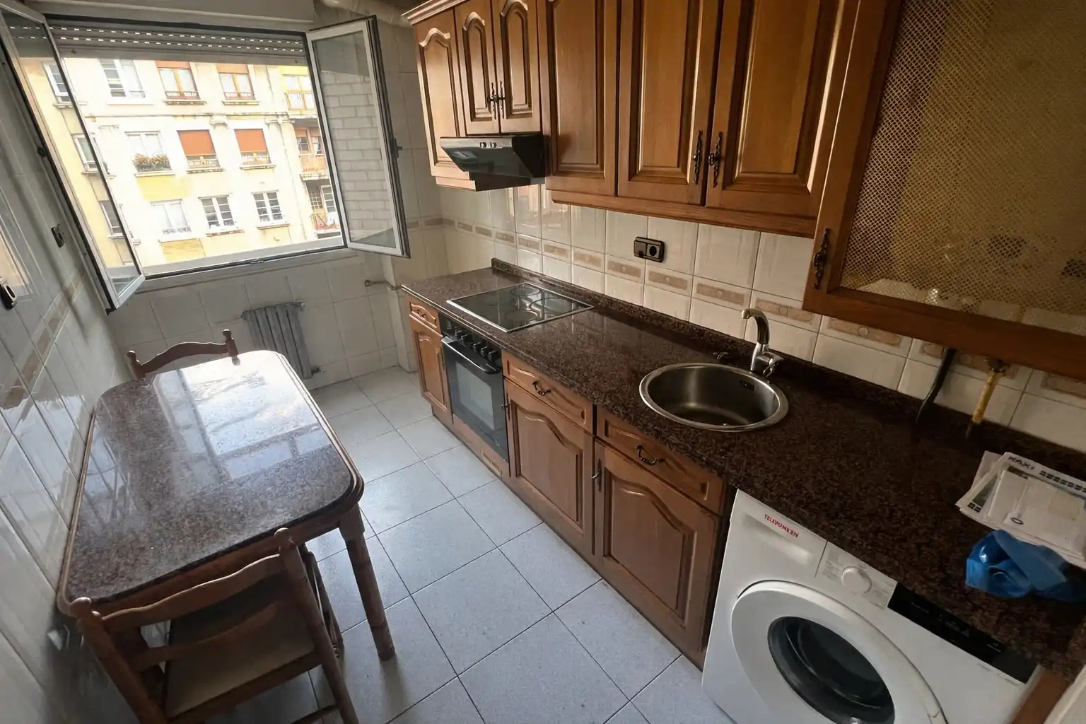 Kitchen of Apartments for sale in Gijón   with Heating and Storage room