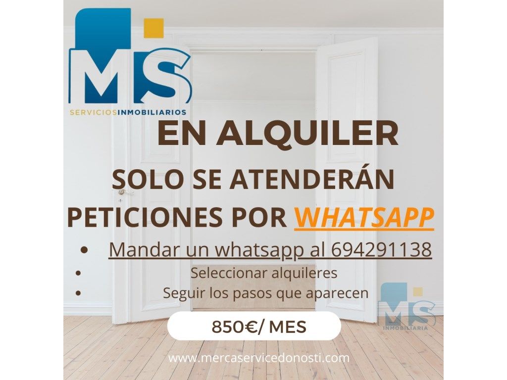 Pis de lloguer en Pasaia