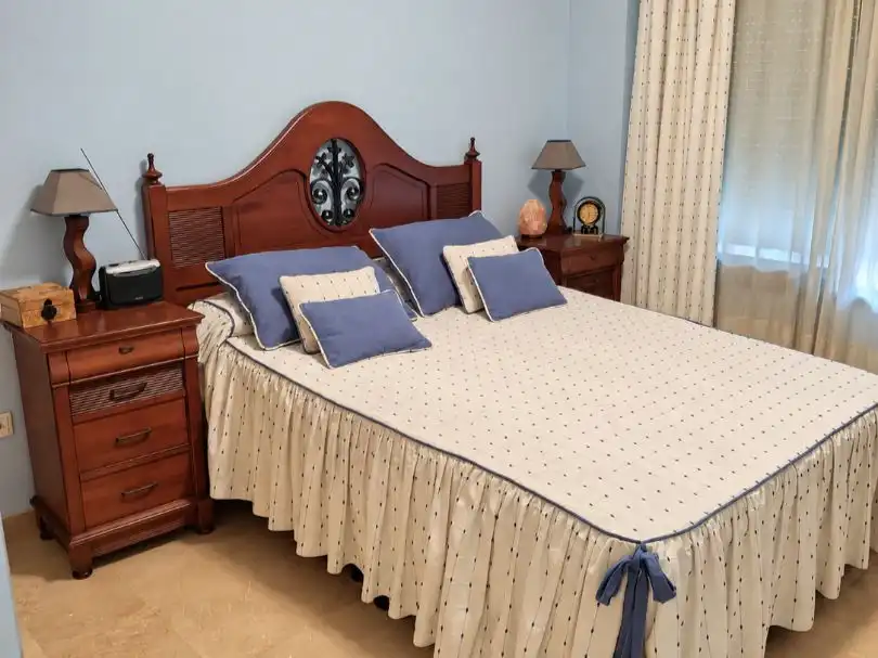 Bedroom of Flat for sale in  Valencia Capital  with Air Conditioner, Terrace and Balcony