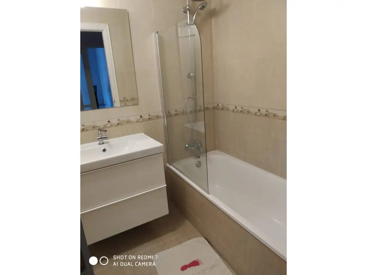 Badezimmer von Wohnung zur Miete in Ocaña mit Heizung, Parkett und Möbliert