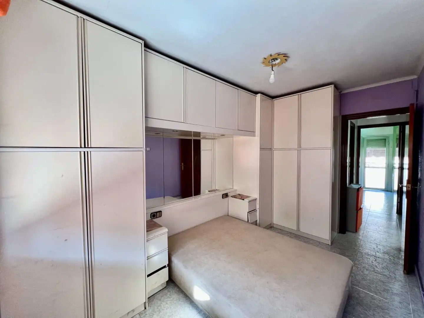 Bedroom of Flat for sale in Sabadell  with Heating, Furnished and Balcony