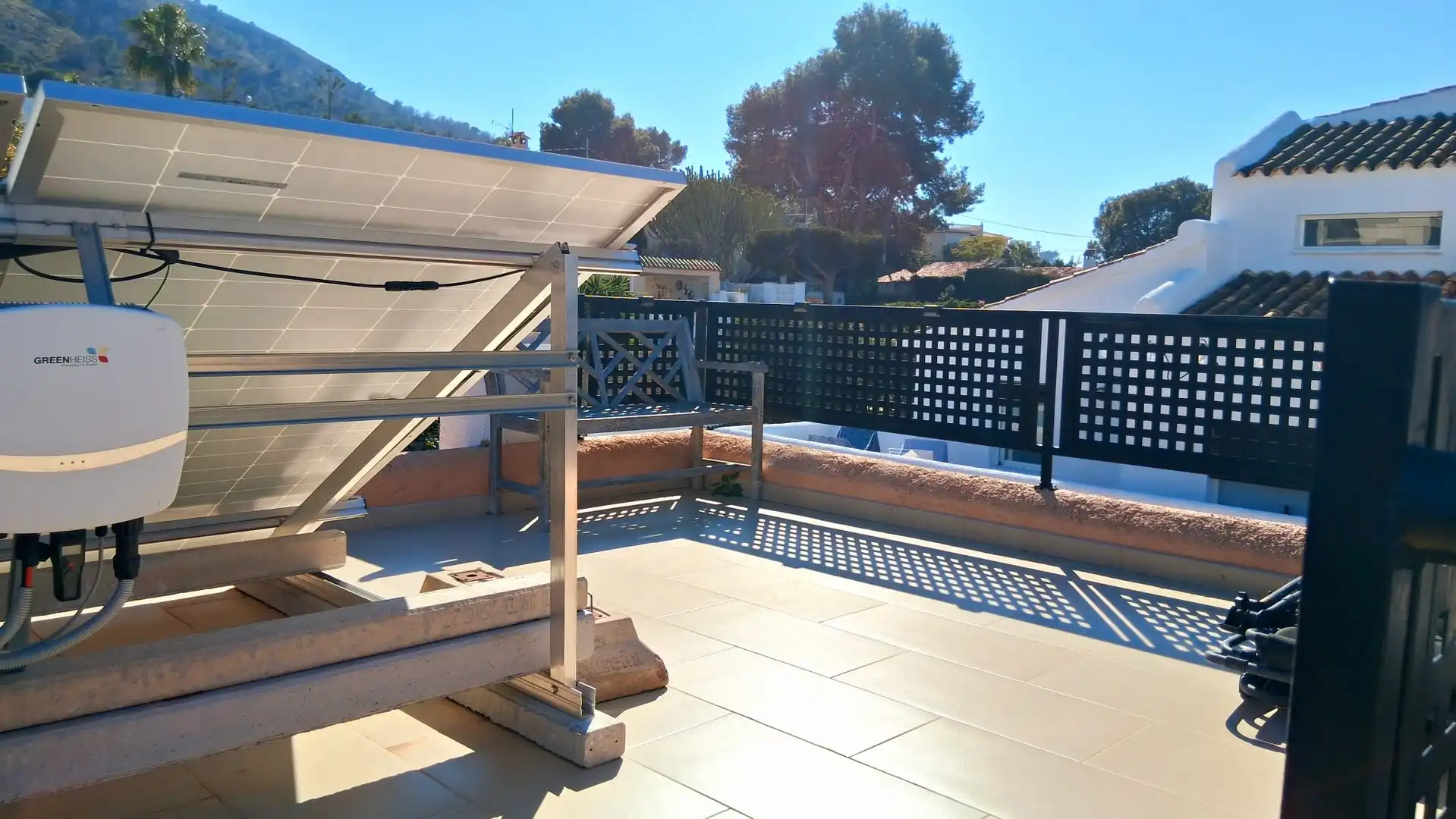 Terrace of Country homes for sale in L'Alfàs del Pi  with Air Conditioner, Terrace and Storage room